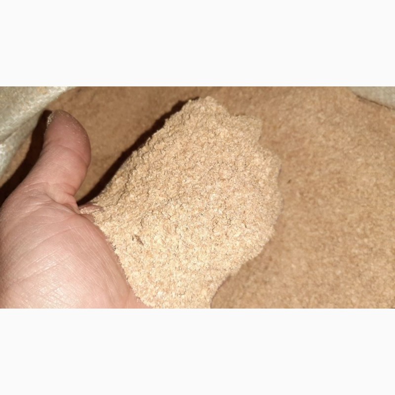 Фото 2. Wheat bran in bags
