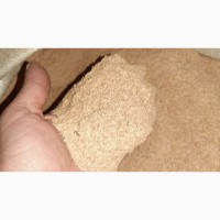 Wheat bran in bags